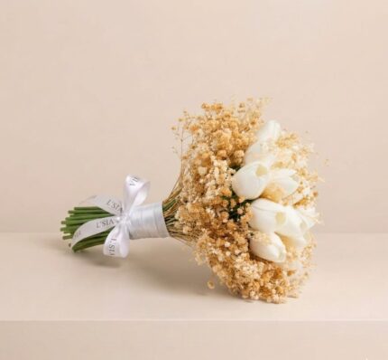 Tulip and Baby Flower Bouquet