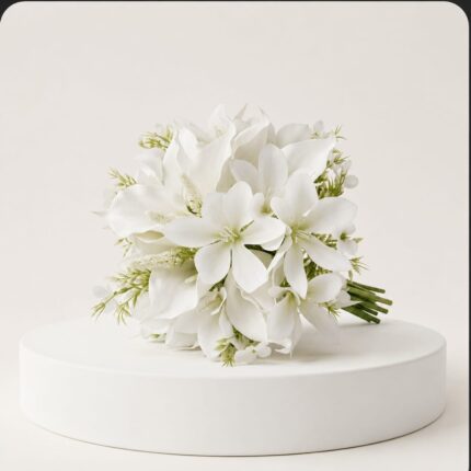 The All-White Calla & Lily Bloom